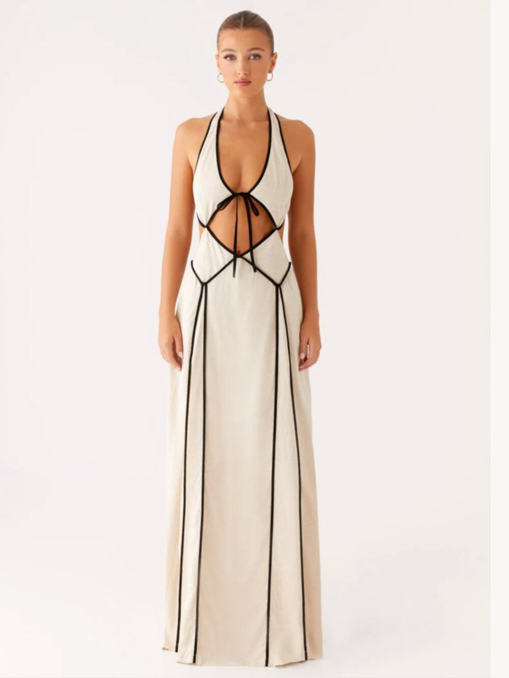 Sonnet Maxi Dress in Oatmeal